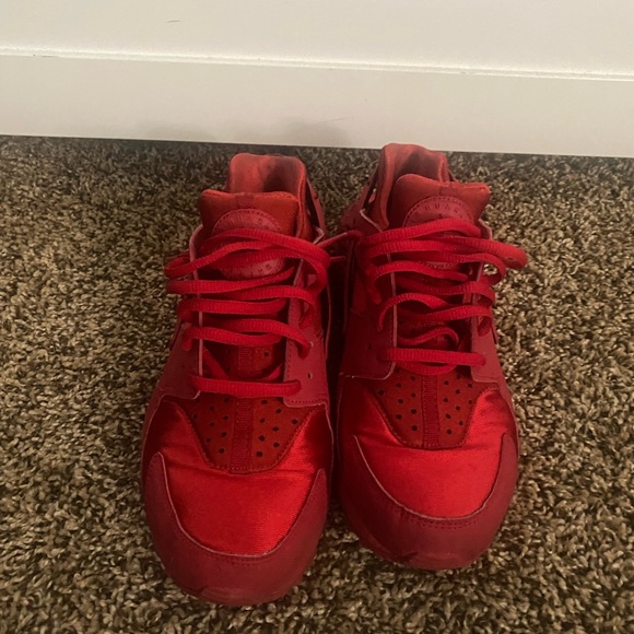 Nike Huarache triple red sz 8.5 - Picture 7 of 7